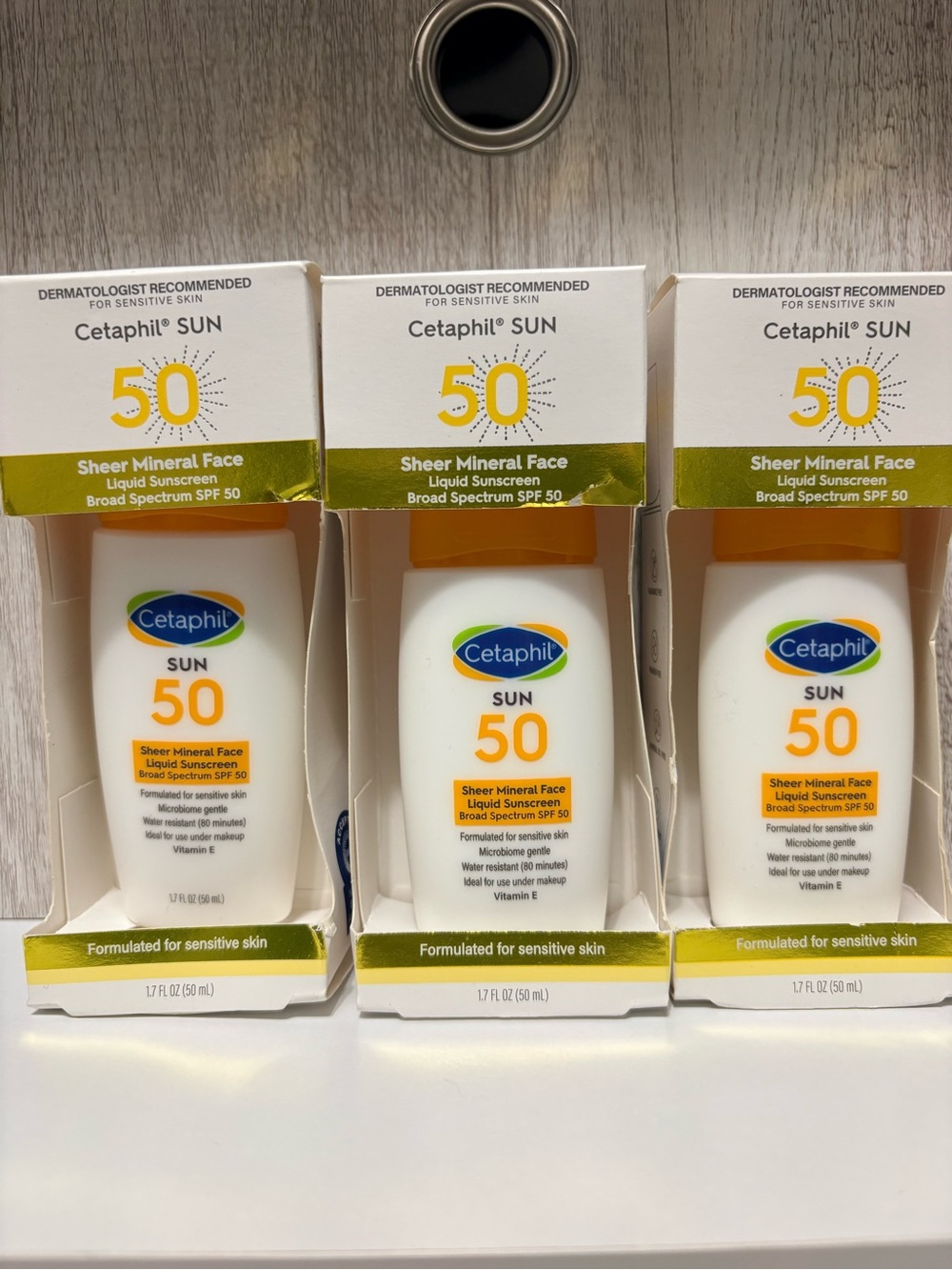 Cetaphil Sun Sheer Mineral Face SPF 50 - White